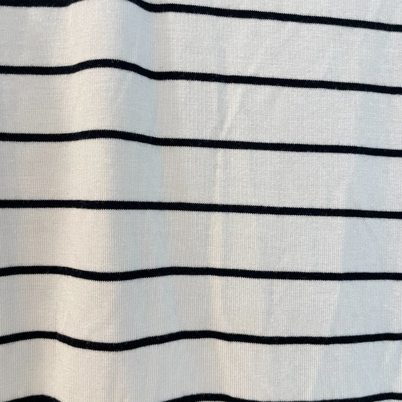 Club Monaco Navy Striped Long Sleeve Linen - Picture 10 of 12